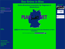 Tablet Screenshot of das-gruene-in-blau.de